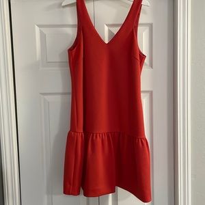 Trina turk red dress nwot